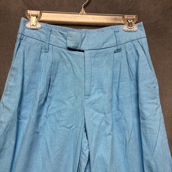 A New Day Linen Pants NWT Lounge Resort Summer Beachy Vacation Elastic Waist - Picture 14 of 14